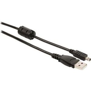 Valueline VLCP60807B20 Camera datakabel zwart (2 m, USB 2.0), USB-kabel