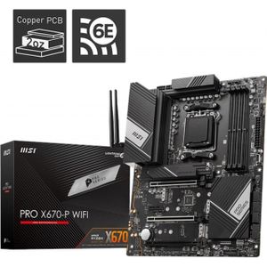 MSI PRO X670-P WIFI moederbord AMD X670 Socket AM5 ATX