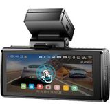AZDome Dashcam M580 (GPS-ontvanger, WiFi, Versnellingssensor, Ingebouwd display, Nachtzicht, Ingebouwde microfoon, 5K), Dashcams, Zwart