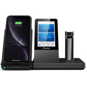 Yealink WH67 UC - Draadloze converteerbare DECT-headset (Draadloze, USB-A), Kantoorheadset, Zwart