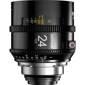 Dzofilm Vespid Prime2 24mm (PL, Black, Carton, Imperial) (PL), Objectief, Zwart