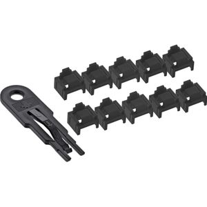 InLine LAN poort blokkering, Beveiliging van notebooks, Zwart