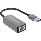 XtremeMac - USB-A naar Ethernet Adapter - Grijs - 10/100/1000Mbps