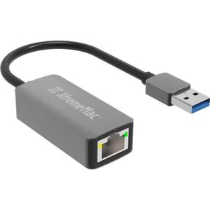 XtremeMac - USB-A naar Ethernet Adapter - Grijs - 10/100/1000Mbps