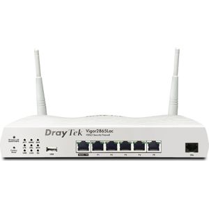 Draytek Vigor 2865Vac-B WLAN-AC ModemR. ADSL2+/VDSL2, Router, Wit