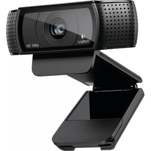 Logitech HD Pro C920 (2 Mpx), Webcam, Zwart