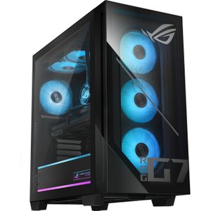 ASUS ROG GM700 R7-9800X 3D 16 2 RX9070XT GM700TZ-R9800X183W W11H (2000 GB, 32 GB, AMD Ryzen 7 9800X3D, Radeon RX 9070 XT), PC, Zwart