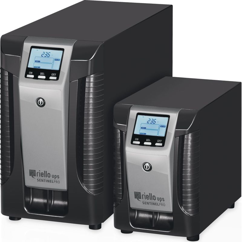 Riello Online (700 VA, 630 W, Online dubbele transformator UPS), UPS