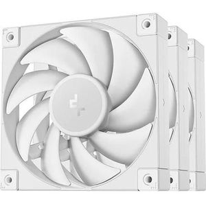 Deepcool FD12 120x120x25 3in1 wit (120 mm, 3 x), PC ventilator, Wit
