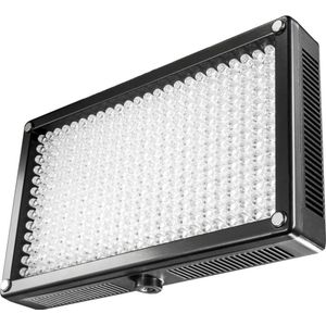 Walimex pro per LED Foto Video 312 Bi Color (Verlichte borden), Constant licht, Zwart