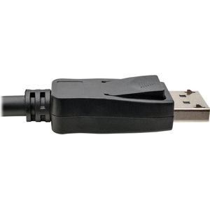 Eaton DisplayPort 1.2 naar HDMI Actieve Adapterkabel M/M 4K 60 Grijpende HDMI Stekker HDCP 2.2 6 (1.83 m), Videokabel