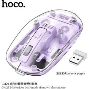 Hoco - GM29 - Draadloze Muis - Paars - 2,4G - 1600 dpi