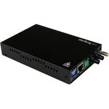 StarTech - Multimode Glasvezel Media Converter - ST - RJ45 - 10/100 Mbit/s - Tot 2 km