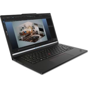 Lenovo ThinkPad P/P14s Gen 5 (Intel)/U7-155H/14,5"/2560x1600/T/32GB/1TB SSD/RTX 500Ada/W11P/Bla, Onderdelen voor notebooks, Zwart