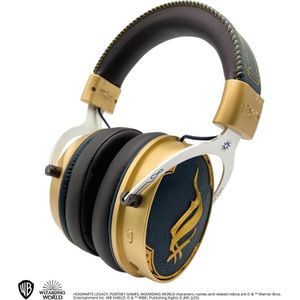 Lexip X WARNER HOGWARTS LEGACY ANCIENT MAGIC HeadSet Stand (28 h, Draadloze, Bedraad), Koptelefoon, Goud, Blauw