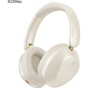 Dudao X22 Max Kabellose On-Ear-Bluetooth-Kopfhörer mit ANC - Beige (ANC, Draadloze), Koptelefoon, Beige