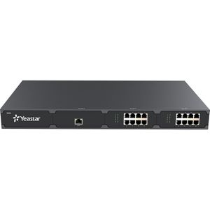 Yeastar S300 - UDP - TCP - TLS - SRTP - SIP (RFC3261) - IAX2 - 10,100,1000 Mbit/s - IEEE, Telefoon, Zwart