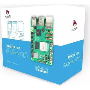 HutoPi Raspberry Pi 5 Starter Kit - 16GB Version, Ontwikkelborden + Kits
