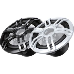 Pioneer - TS-ME100WS - Autospeaker - Rond - 900 W - 25CM Woofer - IPX7 - Black & White