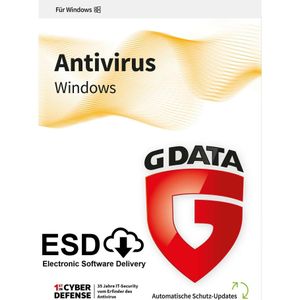 G Data AntiVirus - Swiss Edition volledige versie, 3 apparaten, 1 jaar voor Windows