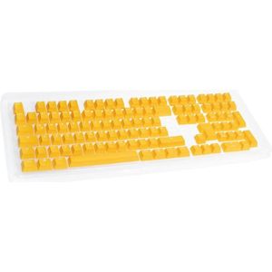 Ducky PBT Double-Shot Keycap Set Geel - NL Layout, Keycaps, Geel