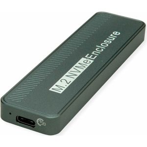 Value - M.2 SSD-behuizing - Zilver - Aluminium - USB 3.2 Gen 2x2
