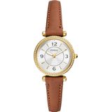 Fossil horloge ES5297 Carlie goudkleurig