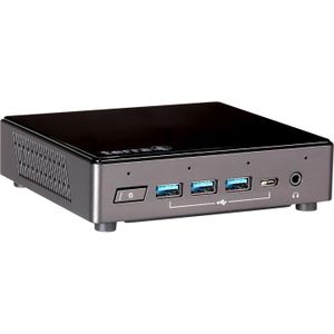 Wortmann TERRA PC-MICRO 3100 SILENT GREENLINE - Komplettsystem - Celeron (120 GB, 8 GB, Intel Celeron N5100, Intel UHD Graphics), PC, Zwart