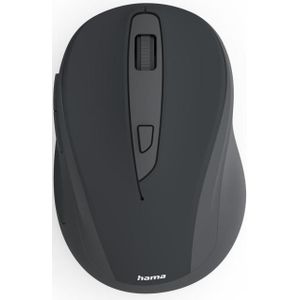 Hama WM-400 (Draadloze), Muis, Zwart