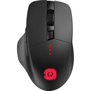 Canyon Computer mouse mouse Crusader GMW-13 RGB 7buttons Wireless Black (Draadloze), Muis, Zwart