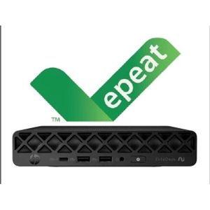 HP - Elite Desk 8 Mini G1a - Mini PC - Zwart - 512 GB SSD - 32 GB RAM - AMD Ryzen AI 5 340