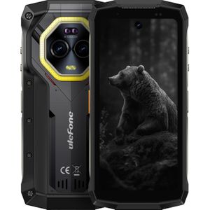 Ulefone - Armor Mini 20 - Smartphone - Zwart - 256 GB - 4G