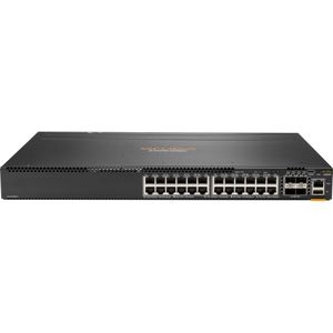 HPE Aruba 6300F Switch met 24 poorten 1GbE en 4 poorten SFP56 (28 ports), Netwerkschakelaar, Grijs