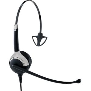 VXI UC ProSet 10G (Box) Monaural QD hdst noise cancel, 203062 (Monaural QD hdst noise cancel) (Bedraad, USB Type-B), Kantoorheadset, Zilver, Zwart