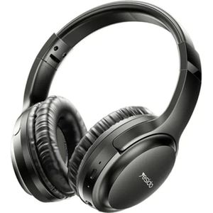 Yesido - Draadloze hoofdtelefoon (EP04) - Bluetooth 5.3, opvouwbaar, Jack 3.5mm - Zwart (Draadloze), Koptelefoon, Zwart