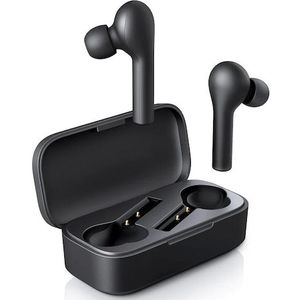 Aukey T21 Headset Echt Draadloos (Geen ruisonderdrukking, 5 h, Draadloze), Koptelefoon, Zwart