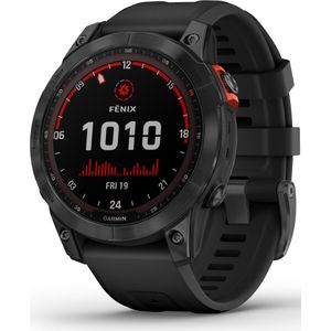 Garmin fenix 7X Solar (51 mm, Roestvrij staal, Eén maat voor iedereen), Sporthorloges + Smartwatches