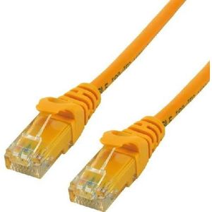 MCL RJ45 KABEL 100 PROCENT KOPER CAT 6 F/UTP 0,3M ORANJE (F/UTP, FTP, CAT6, 0.30 m), Netwerkkabel