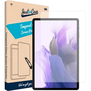 Just in Case Geharde Glasheldere Schermbeschermer Samsung Galaxy Tab S7+/S7 FE/S8+ (1 Stuk, S8+, Galaxy Tab S7+), Tablet beschermfolie