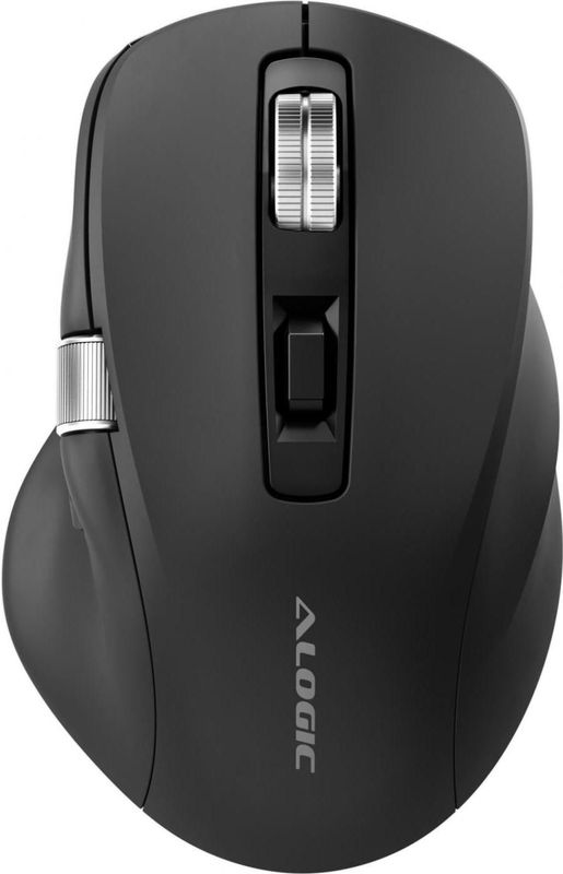 Alogic - Apex - Muis - Zwart - USB-C - Draadloos