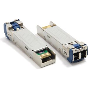 LevelOne MiniGBIC GVT-0301 1.25Gbps SFP LX/LC Fiber SM 10km, Zendontvangers
