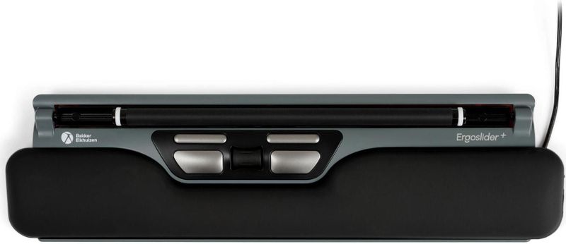 Bakker Elkhuizen - ErgoSlider Plus - Muis - Grijs - Geel - Zwart - Bedraad