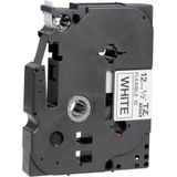 Brother - TZe-FX231 - Flexibele ID Tape - Zwart op Wit - 12 mm - 8 Meter