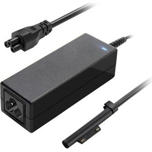 CoreParts Voedingsadapter voor Microsoft (24 W), Voeding voor notebooks, Zwart