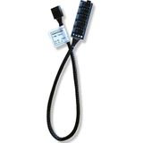 Nanoxia Kabel PWM 5MAX 4Pin naar 5x 4Pin ventilatorverdeler (0.04 m), Stroomkabel