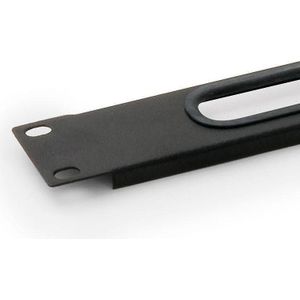Triton RAB-ZP-X03-A1 - 19" kabelinvoerplaat 1U, zwart, Accessoires voor serverkasten, Zwart