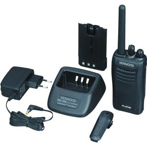 Kenwood Corp. PMR-radio TKUHF (9 km), Walkietalkie, Zwart