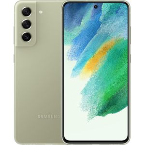 Samsung Galaxy S21 FE 5G EU (128 GB, Olijf, 6.40"", Dubbele SIM, 12 Mpx, 5G), Smartphone, Groen
