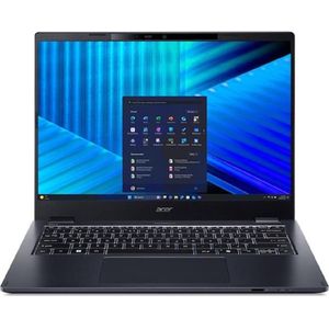 Acer NB TM P4 P414-55-TCO-714G 14 i7 W11P (14", 1000 GB, 32 GB, DE, Intel Core Ultra 7 255U), Notebook, Blauw