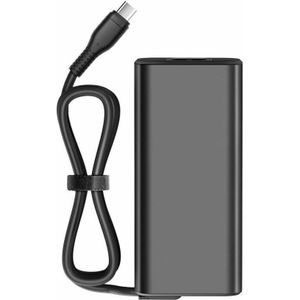 Origin Storage 65W USB-C AC ADAPTER MET 8 (65 W), Voeding voor notebooks, Zwart
